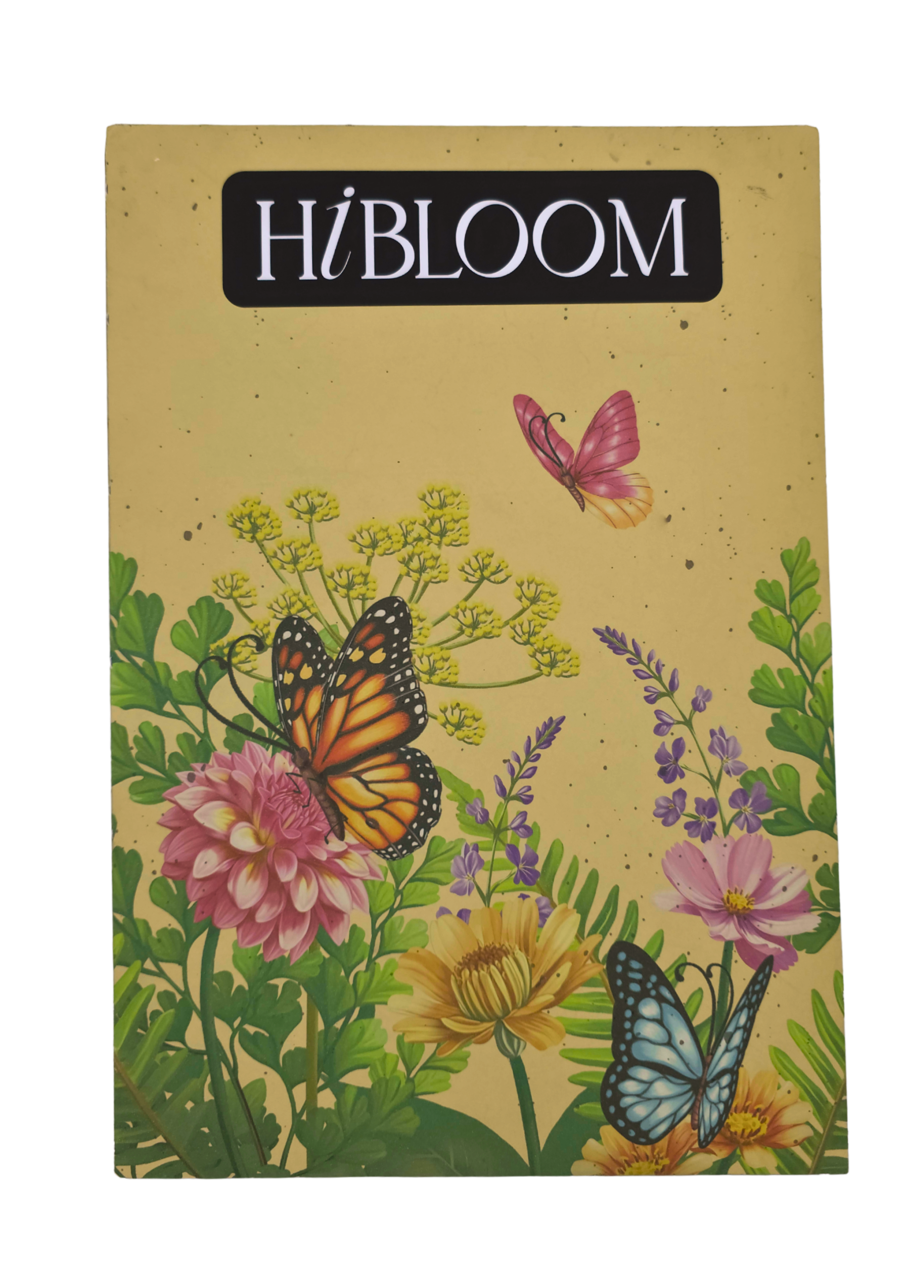 HIBLOOM – 12" Colorful Butterflies & Flower Vase Pop Up Card | Life-Sized 3D Forever Flower Bouquet | Ideal Gift for Birthday, Thank you, Thinking of you, Get well, Blank Notecard & Envelope - Image 2